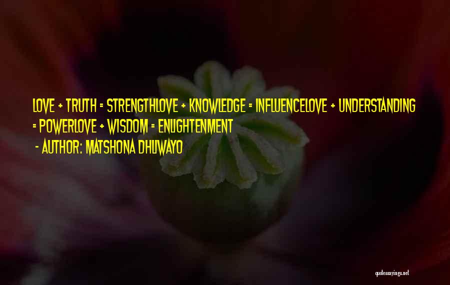 Wisdom Knowledge And Understanding Quotes By Matshona Dhliwayo