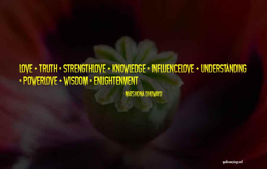 Wisdom Knowledge And Understanding Quotes By Matshona Dhliwayo