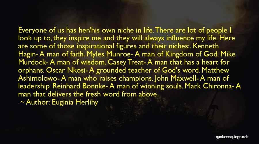 Wisdom Of God Quotes By Euginia Herlihy