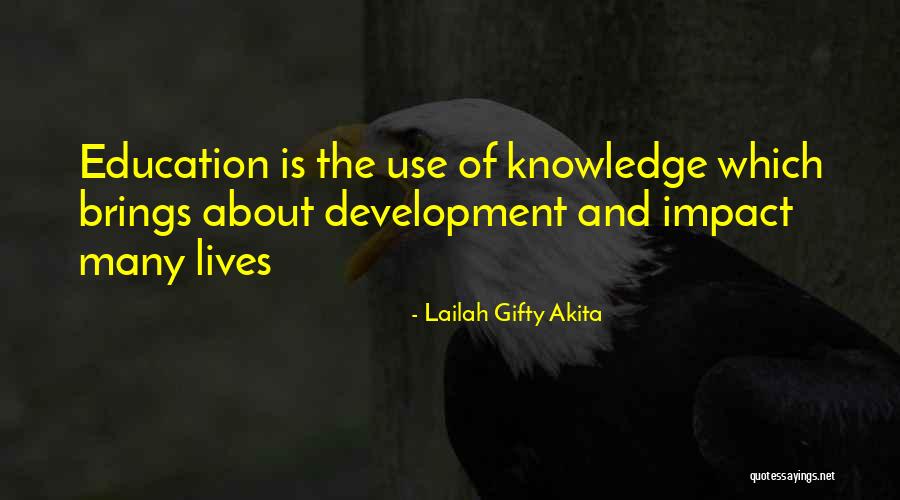 Wisdom Positive Quotes By Lailah Gifty Akita