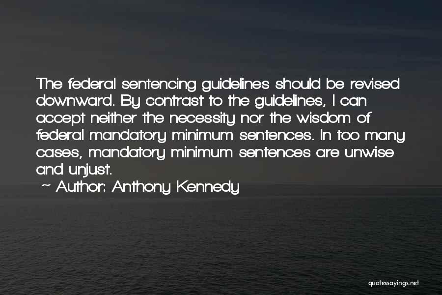 Wisdom Sentences Quotes By Anthony Kennedy