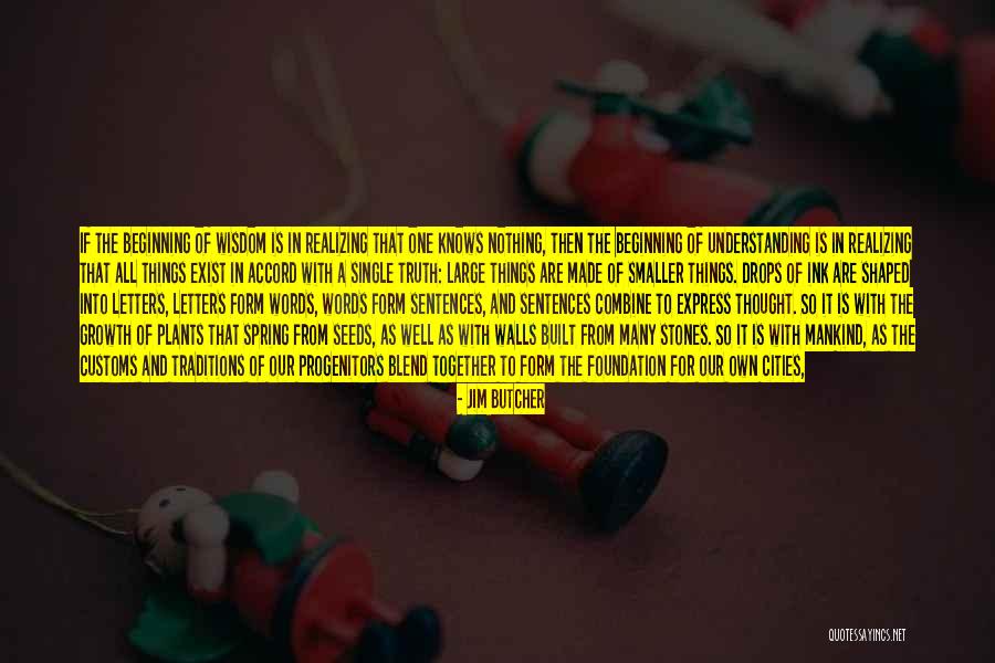 Wisdom Sentences Quotes By Jim Butcher Wisdom Sentences Quotes By Jim Butcher