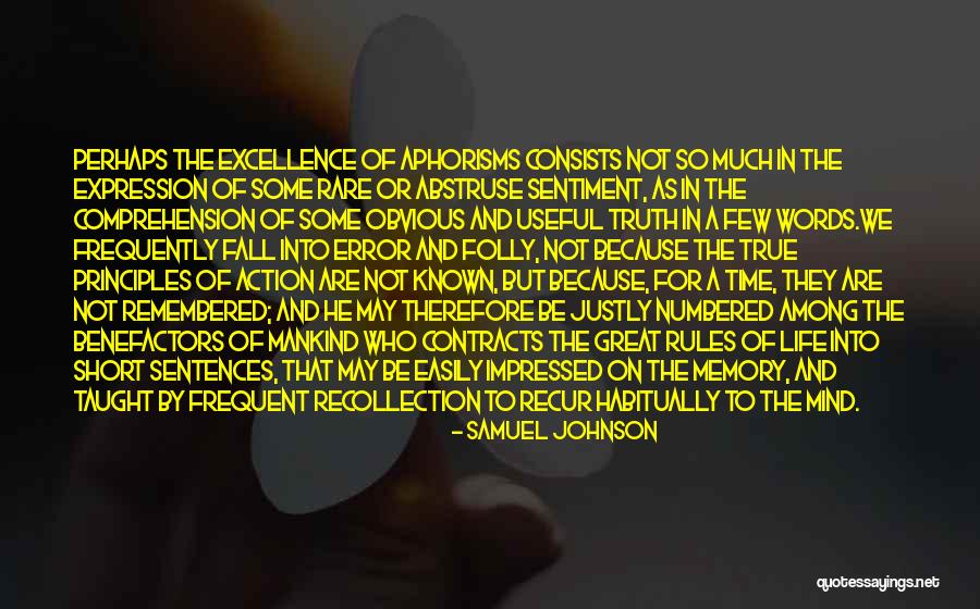 Wisdom Sentences Quotes By Samuel Johnson Wisdom Sentences Quotes By Samuel Johnson