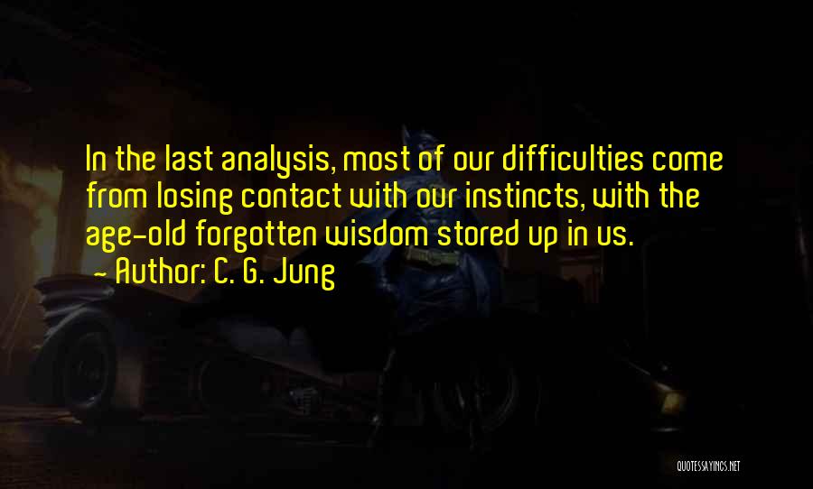 Wisdom With Age Quotes By C. G. Jung