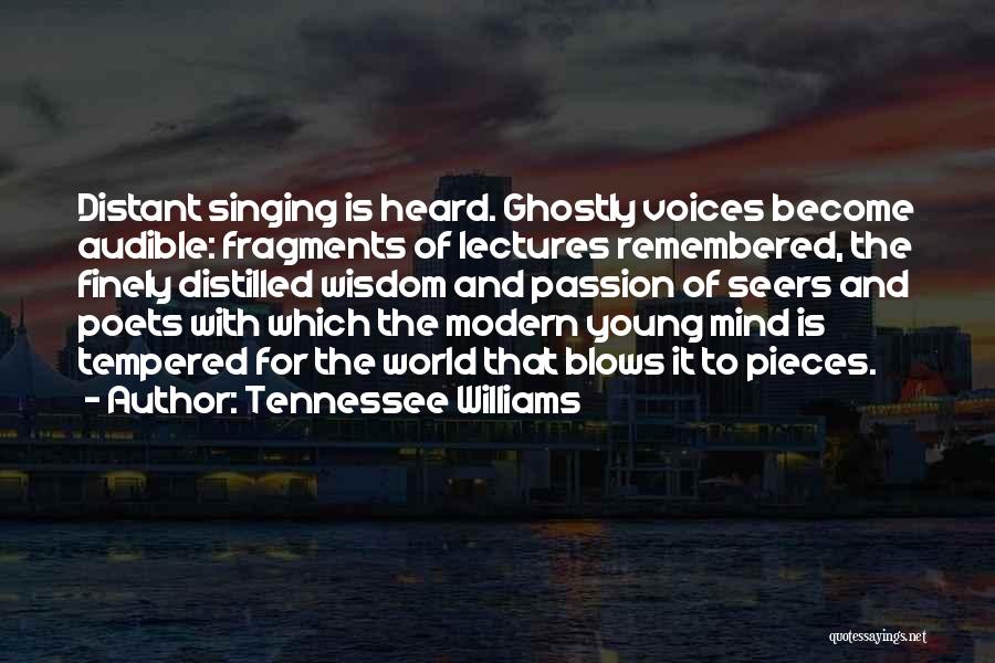 Wisdom With Age Quotes By Tennessee Williams