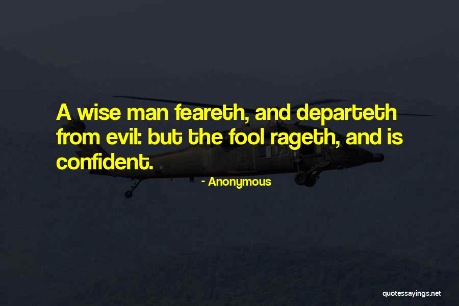 Wise And Fool Quotes By Anonymous