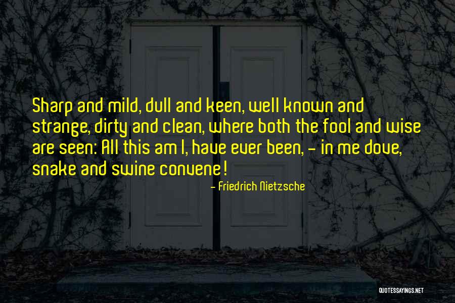 Wise And Fool Quotes By Friedrich Nietzsche