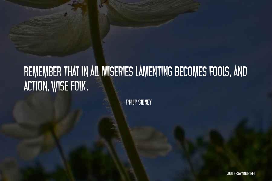 Wise And Fool Quotes By Philip Sidney