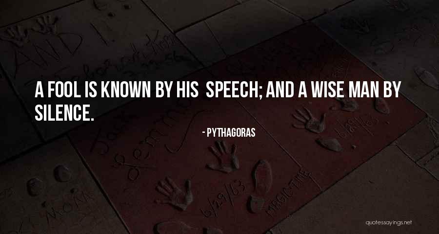 Wise And Fool Quotes By Pythagoras