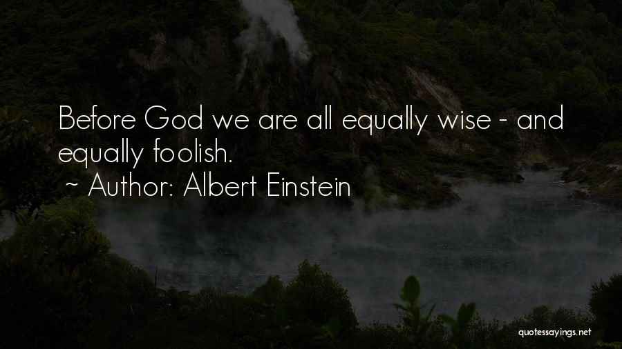 Wise And Foolish Quotes By Albert Einstein