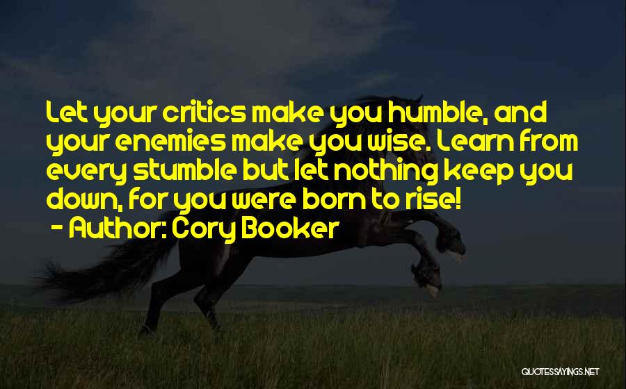 Wise And Positive Quotes By Cory Booker