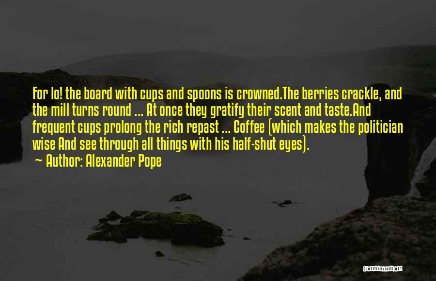 Wise Board Quotes By Alexander Pope