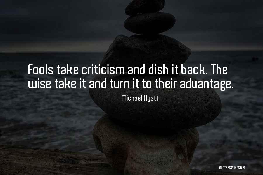 Wise Fool Quotes By Michael Hyatt Wise Fool Quotes By Michael Hyatt