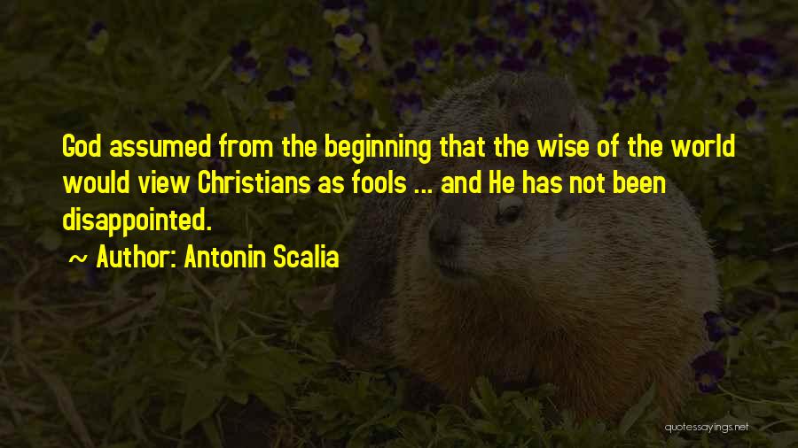 Wise Fools Quotes By Antonin Scalia