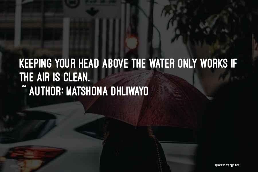 Wise Head Quotes By Matshona Dhliwayo