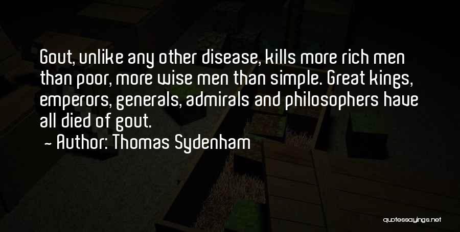 Wise Kings Quotes By Thomas Sydenham