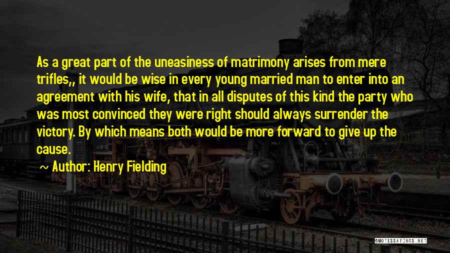 Wise Married Quotes By Henry Fielding
