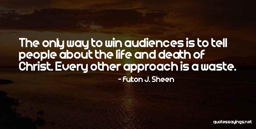 Wise Mentor Quotes By Fulton J. Sheen Wise Mentor Quotes By Fulton J. Sheen