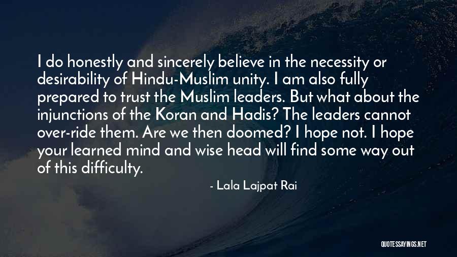 Wise Muslim Quotes By Lala Lajpat Rai Wise Muslim Quotes By Lala Lajpat Rai
