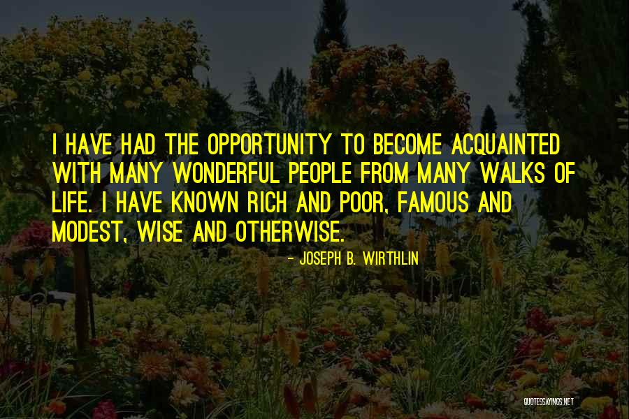 Wise Otherwise Quotes By Joseph B. Wirthlin Wise Otherwise Quotes By Joseph B. Wirthlin