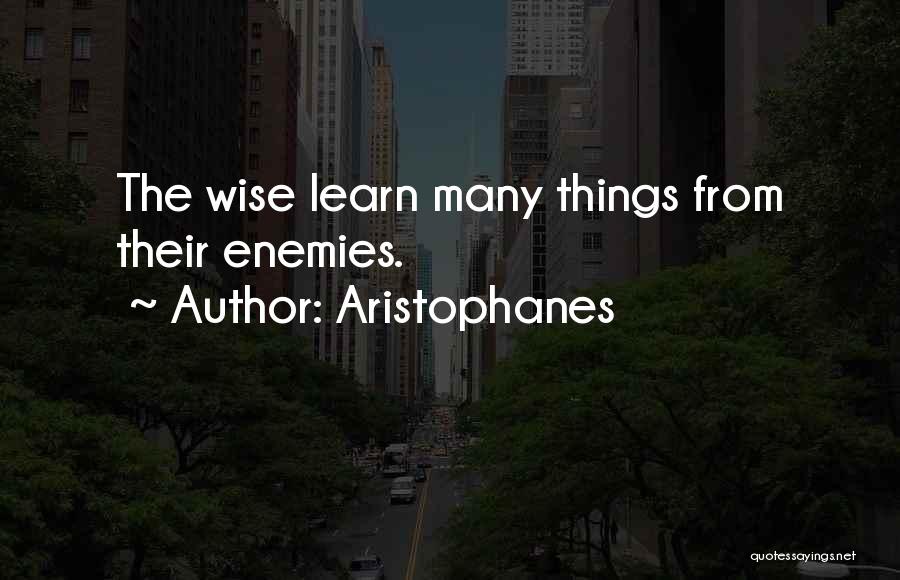 Wise Quotes By Aristophanes