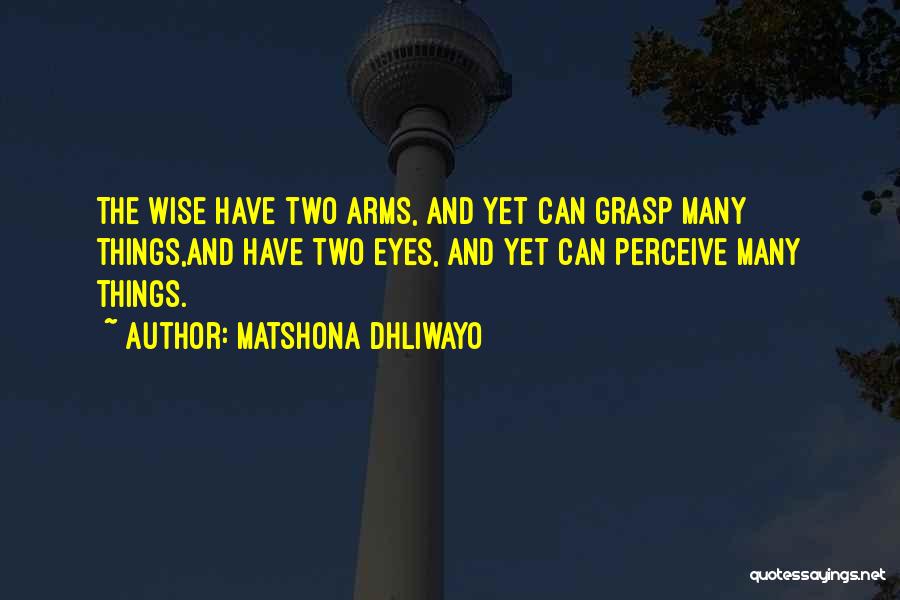 Wise Sayings And Quotes By Matshona Dhliwayo