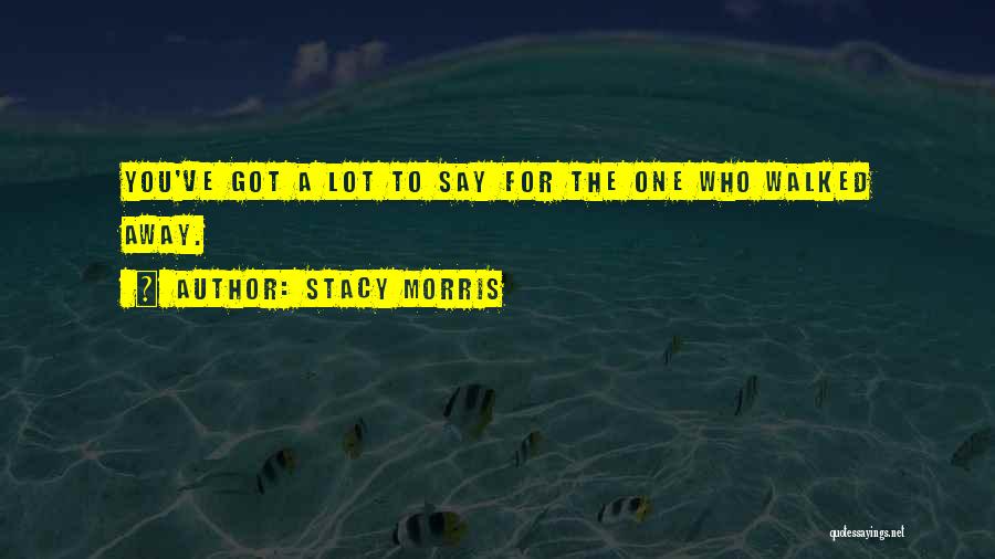 Wise Sayings Business Quotes By Stacy Morris