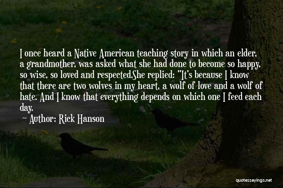 Wise Story Quotes By Rick Hanson