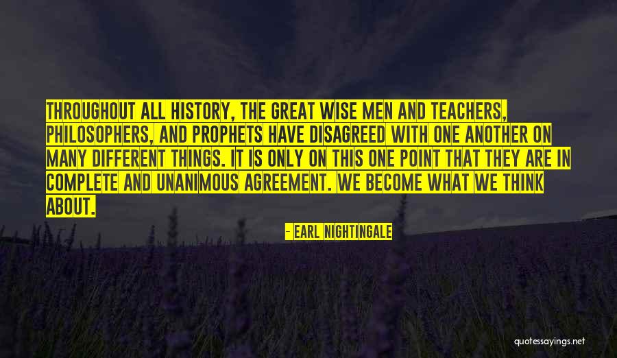 Wise Thoughts Quotes By Earl Nightingale Wise Thoughts Quotes By Earl Nightingale