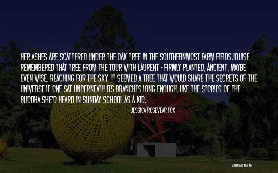 Wise Trees Quotes By Jessica Rosevear Fox Wise Trees Quotes By Jessica Rosevear Fox