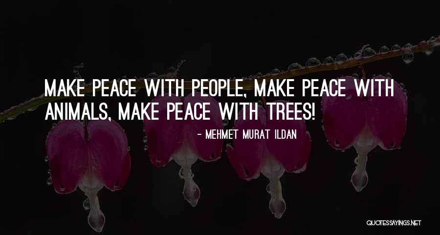Wise Trees Quotes By Mehmet Murat Ildan