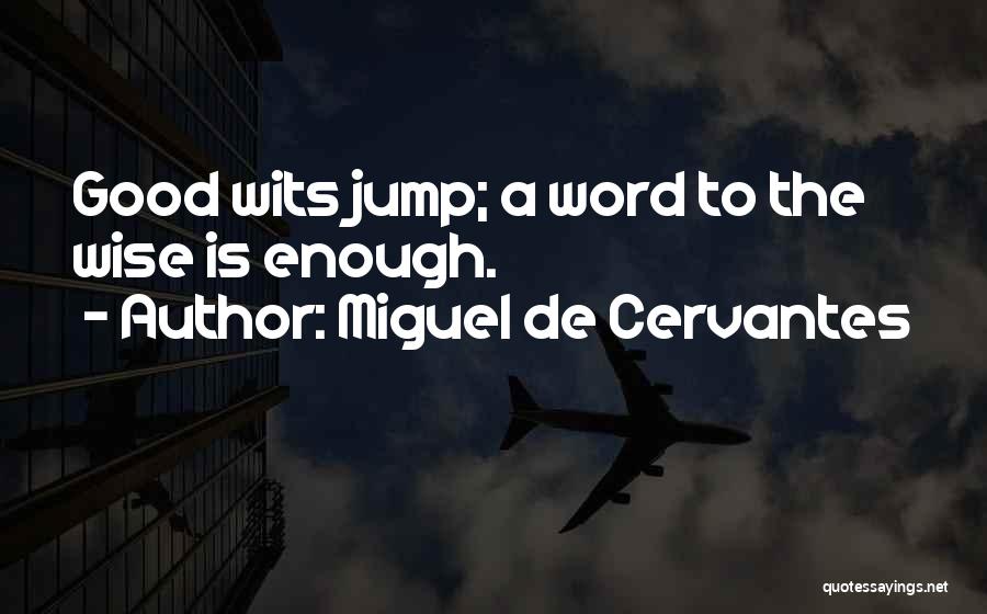 Wise Word Quotes By Miguel De Cervantes