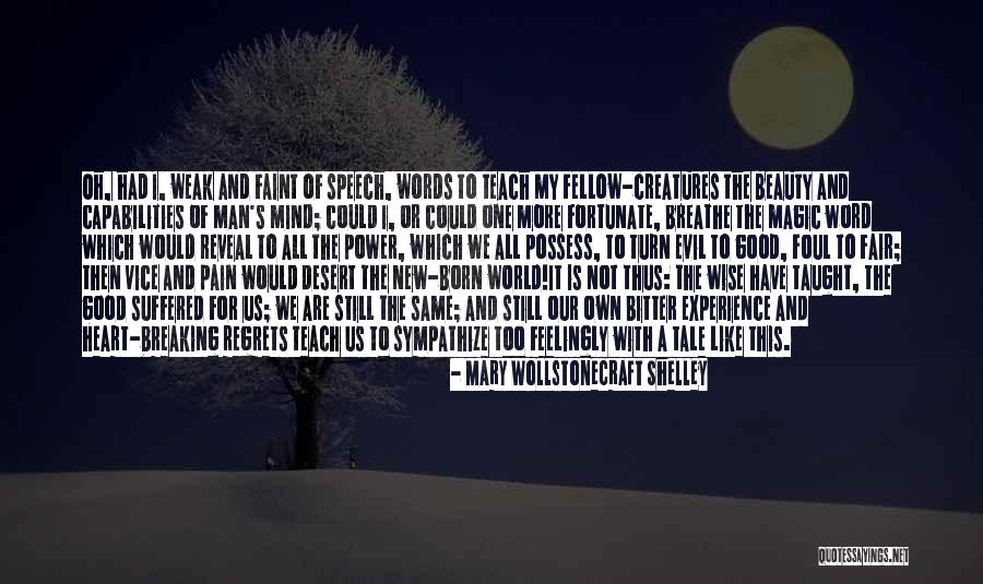 Wise Words And Wisdom Quotes By Mary Wollstonecraft Shelley