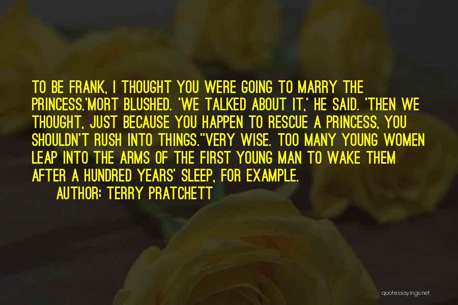 Wise Young Man Quotes By Terry Pratchett