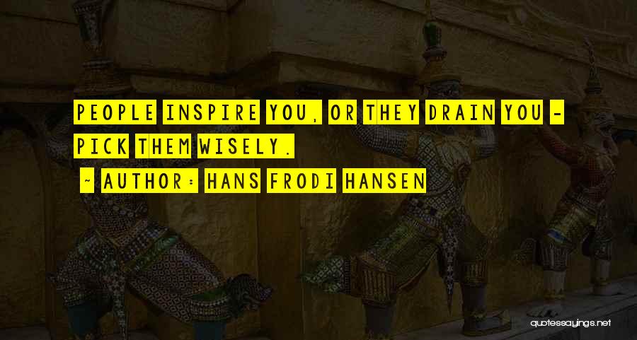 Wisely Quotes By Hans Frodi Hansen