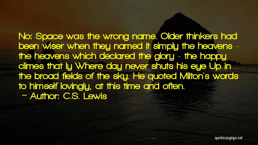 Wiser And Older Quotes By C.S. Lewis