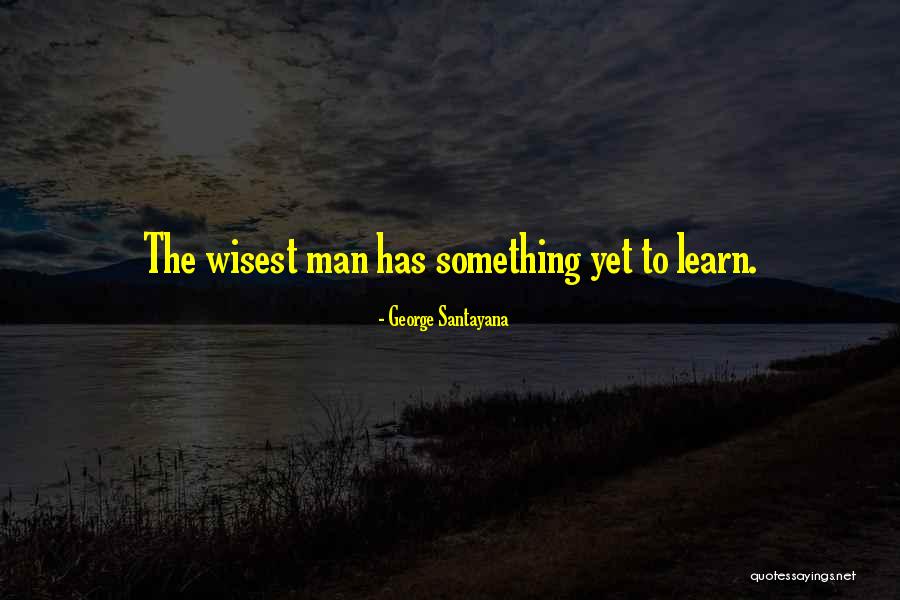 Wisest Man Quotes By George Santayana