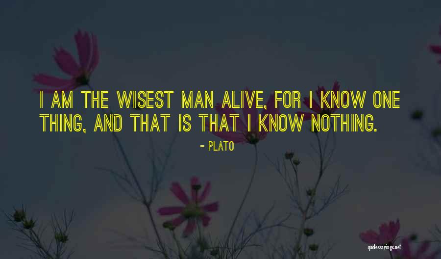 Wisest Man Quotes By Plato