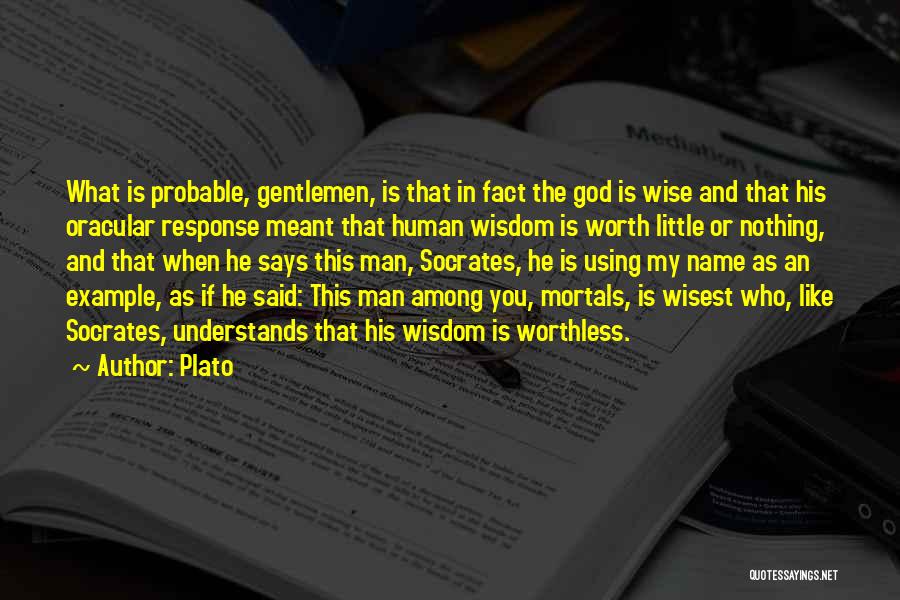 Wisest Man Quotes By Plato