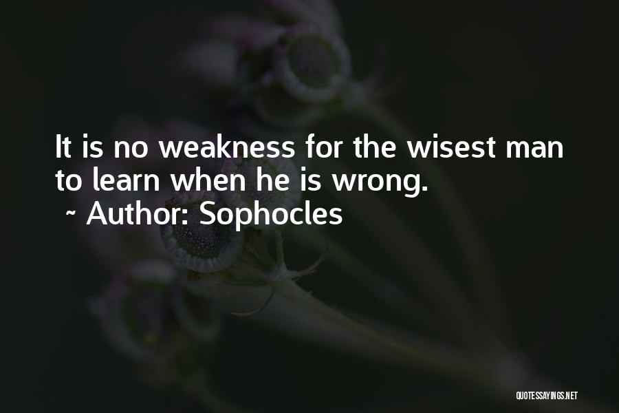 Wisest Quotes By Sophocles
