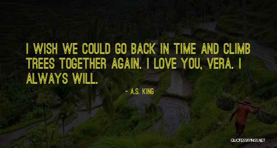 Wish I Could Go Back Quotes By A.S. King Wish I Could Go Back Quotes By A.S. King