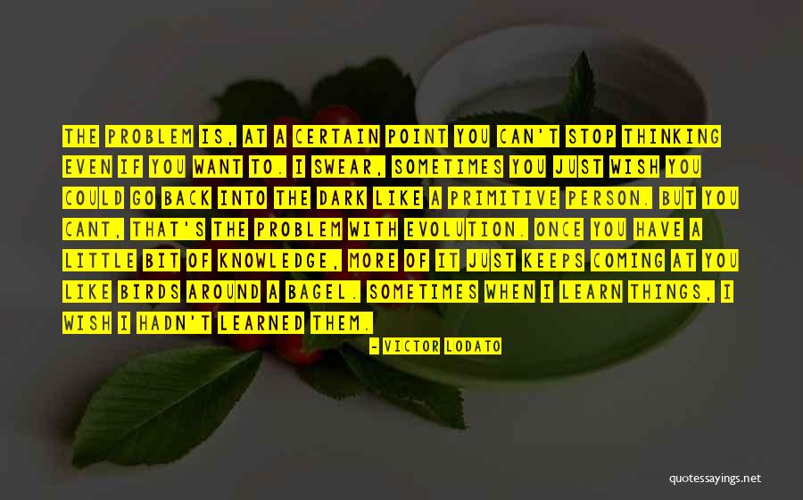 Wish I Could Go Back Quotes By Victor Lodato Wish I Could Go Back Quotes By Victor Lodato