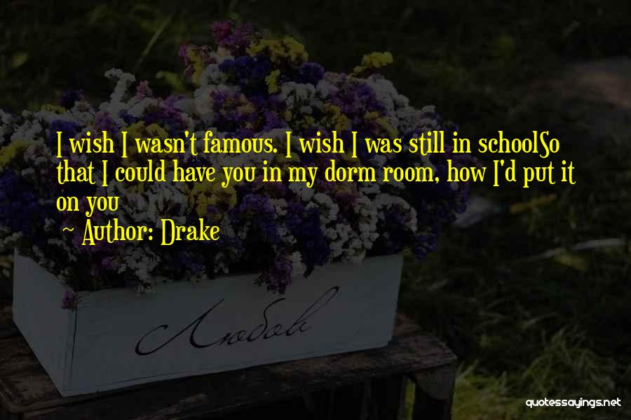 Wish I Could Have You Quotes By Drake