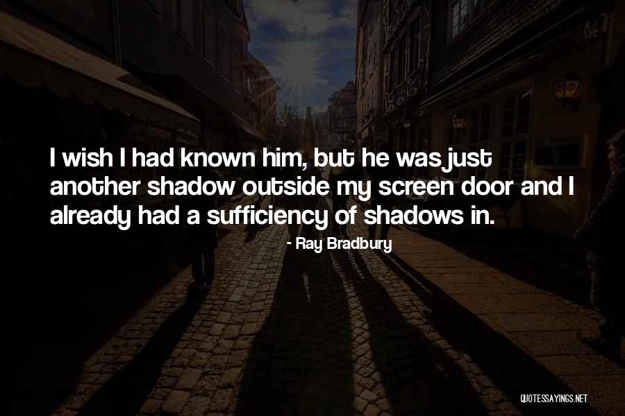 Wish I Had Known Quotes By Ray Bradbury