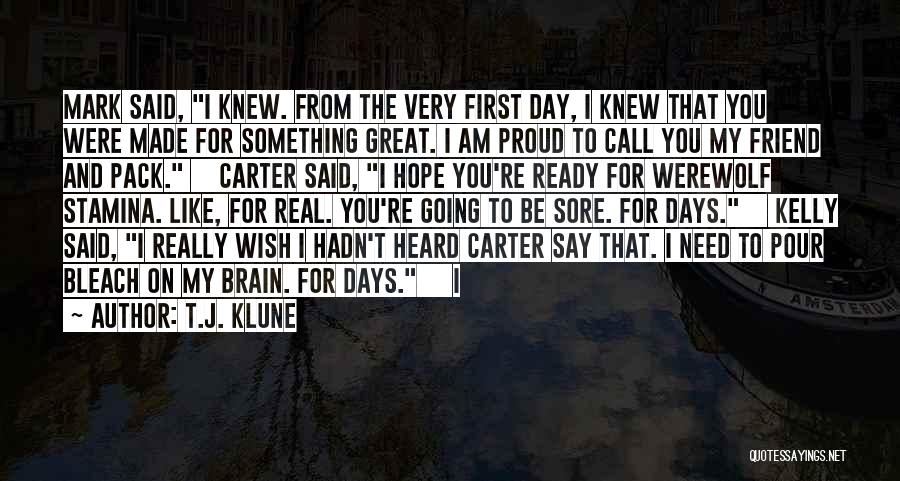 Wish I Knew You Quotes By T.J. Klune