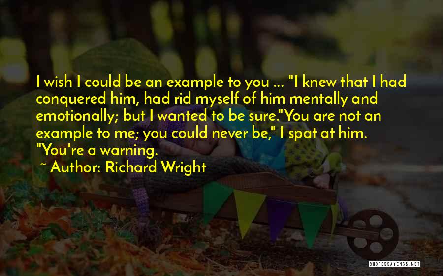 Wish I Never Knew You Quotes By Richard Wright