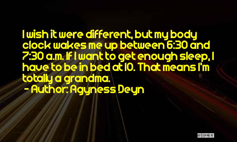 Wish It Were Different Quotes By Agyness Deyn
