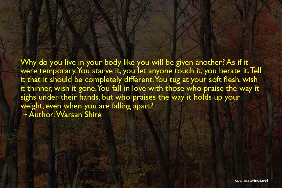 Wish It Were Different Quotes By Warsan Shire