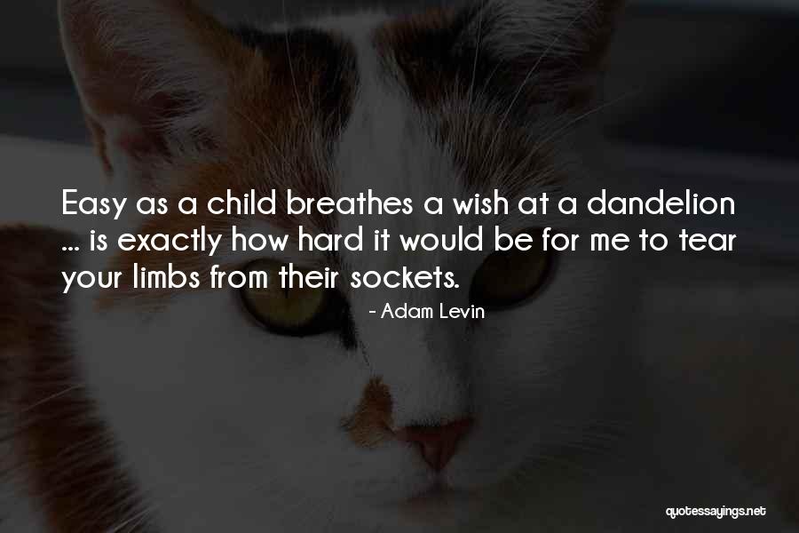 Wish On Dandelion Quotes By Adam Levin