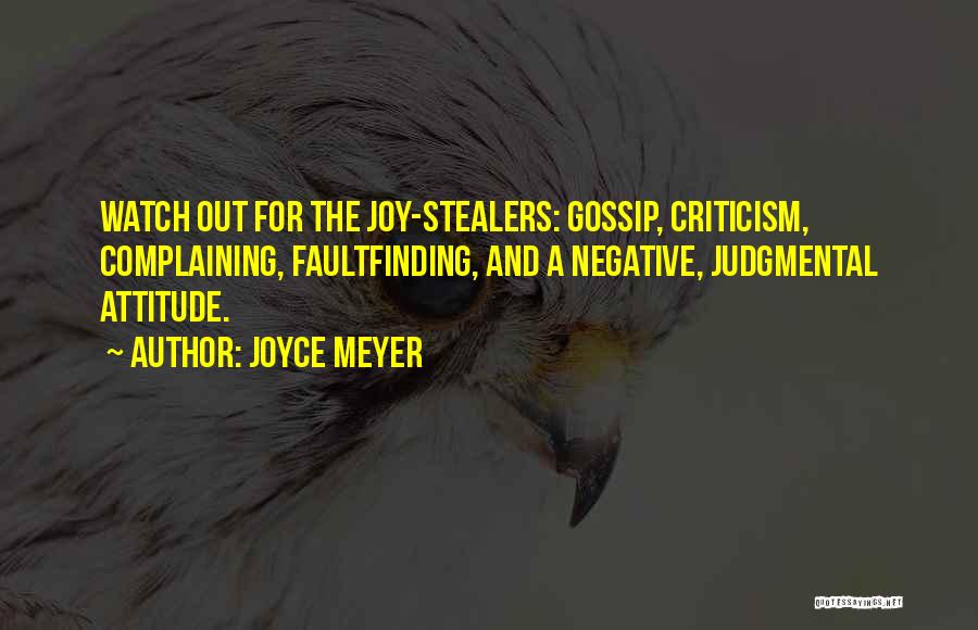 Wish Stealers Quotes By Joyce Meyer